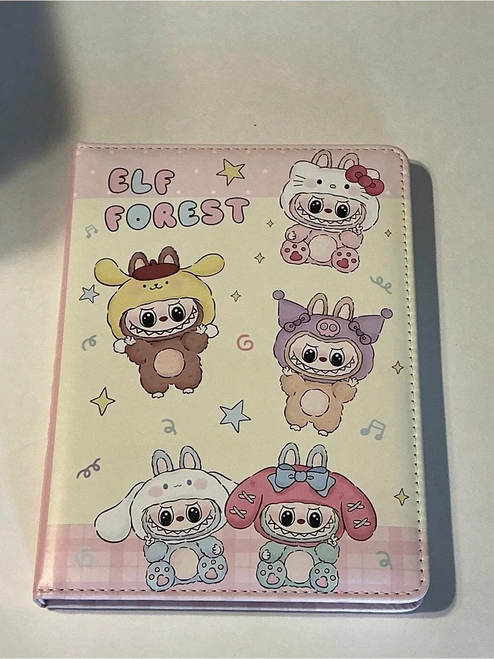 Monster padded 6 x 8” notebook/journal